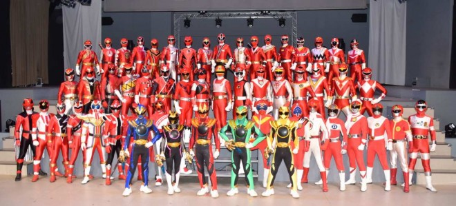 announcement of the latest Super Sentai series, No.1 Sentai Gozyuger